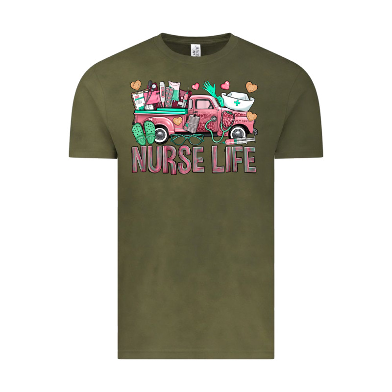 Nurse Life Truck Vintage Tee by BundleAndBundleShop | Teevron