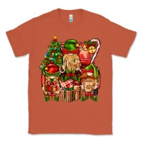 Copper Christmas Elf Truck Classic Tee - BundleAndBundleShop