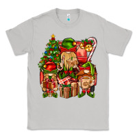 Moon Dust Christmas Elf Truck Classic Tee - BundleAndBundleShop
