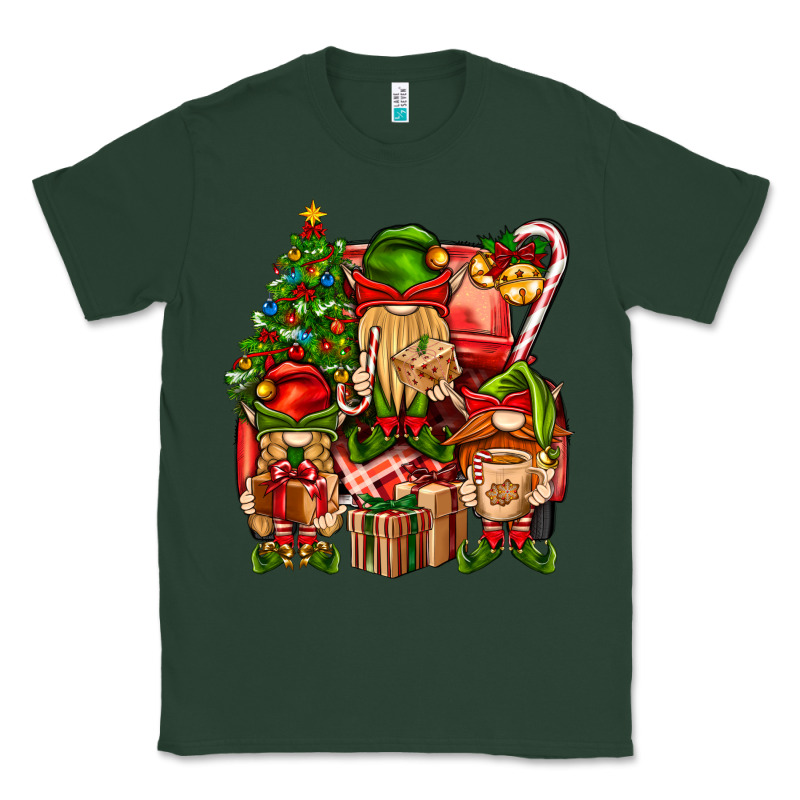 Christmas Elf Truck Classic Tee by BundleAndBundleShop | Teevron