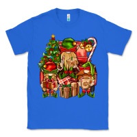 True Royal Christmas Elf Truck Classic Tee - BundleAndBundleShop