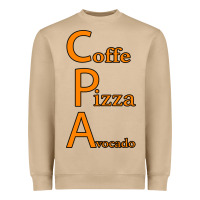 Mushroom coffe pizza avocado Heavyweight Sweatshirt - Bettercallsaul