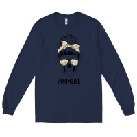 Navy Daisy Mom Skull Long Sleeve Tee - Bettercallsaul