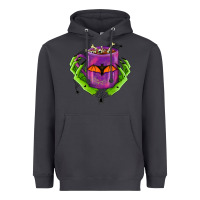 Smoke Halloween Coffee Cup With Hands Heavyweight Hoodie - FaDigitalArtStudio
