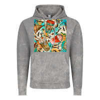 Cloud Rock western indian coffee cups with aztec seamless pattern bbs Vintage Hoodie - BundleAndBundleShop