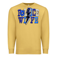 Antique Gold Police wife Premium Sweatshirt - FaDigitalArtStudio