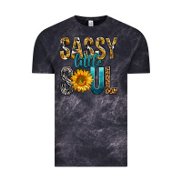 Cloud Black Sassy Little Soul Vintage Tee - BundleAndBundleShop