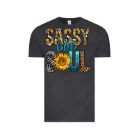 Vintage Black Sassy Little Soul Vintage Tee - BundleAndBundleShop