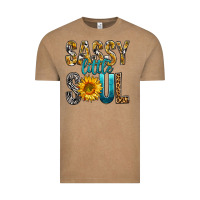 Vintage Coffee Sassy Little Soul Vintage Tee - BundleAndBundleShop