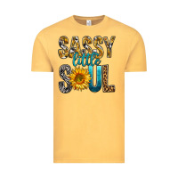Vintage Mustard Sassy Little Soul Vintage Tee - BundleAndBundleShop