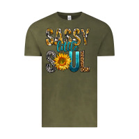 Vintage Olive Sassy Little Soul Vintage Tee - BundleAndBundleShop