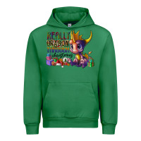 Emerald real dragon through christmas Urban Hoodie - CowhideDigitalArt