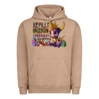 Pigment Burro real dragon through christmas Urban Hoodie - CowhideDigitalArt