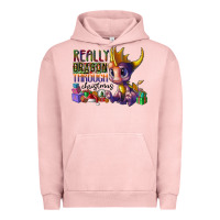 Pigment Salmon real dragon through christmas Urban Hoodie - CowhideDigitalArt