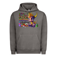 Pigment Tornado real dragon through christmas Urban Hoodie - CowhideDigitalArt