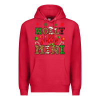 Cardinal holly jolly mini Premium Hoodie - OliviaCreatesArt