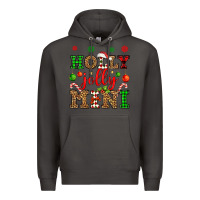 Smoke holly jolly mini Premium Hoodie - OliviaCreatesArt