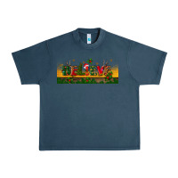 Midnight Navy christmas believe Urban Heavy Tee - BundleAndBundleShop