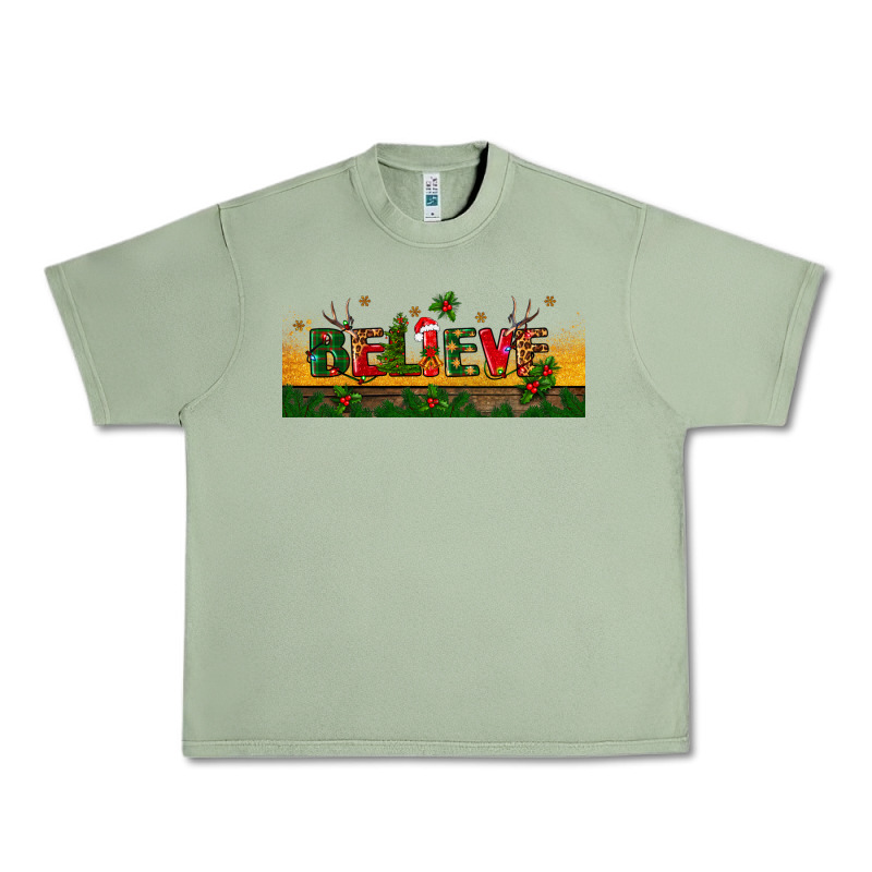 Christmas Believe Urban Heavy Tee by BundleAndBundleShop | Teevron