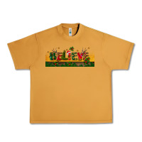 Peanut Butter christmas believe Urban Heavy Tee - BundleAndBundleShop