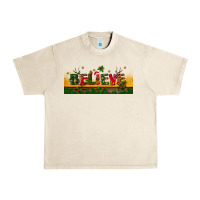 Sandshell christmas believe Urban Heavy Tee - BundleAndBundleShop