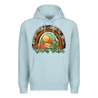 Blue Mist desert vibes rainbow Premium Hoodie - JahusDesignShop