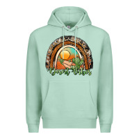 Seafoam desert vibes rainbow Premium Hoodie - JahusDesignShop