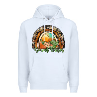White desert vibes rainbow Premium Hoodie - JahusDesignShop