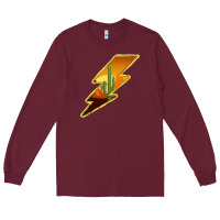 Burgundy Cactus Sunset Lightning Long Sleeve Tee - Bettercallsaul