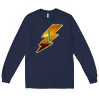 Navy Cactus Sunset Lightning Long Sleeve Tee - Bettercallsaul