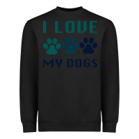 Black i love my dogs Heavyweight Sweatshirt - Bettercallsaul