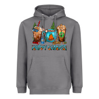 Storm Happy Camper Coffee Cups Heavyweight Hoodie - FaDigitalArtStudio