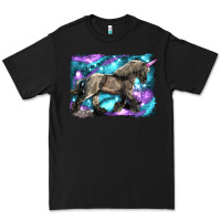 Black black unicorn Premium Tee - LillyAllenDesigns