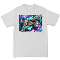 Dove Grey black unicorn Premium Tee - LillyAllenDesigns