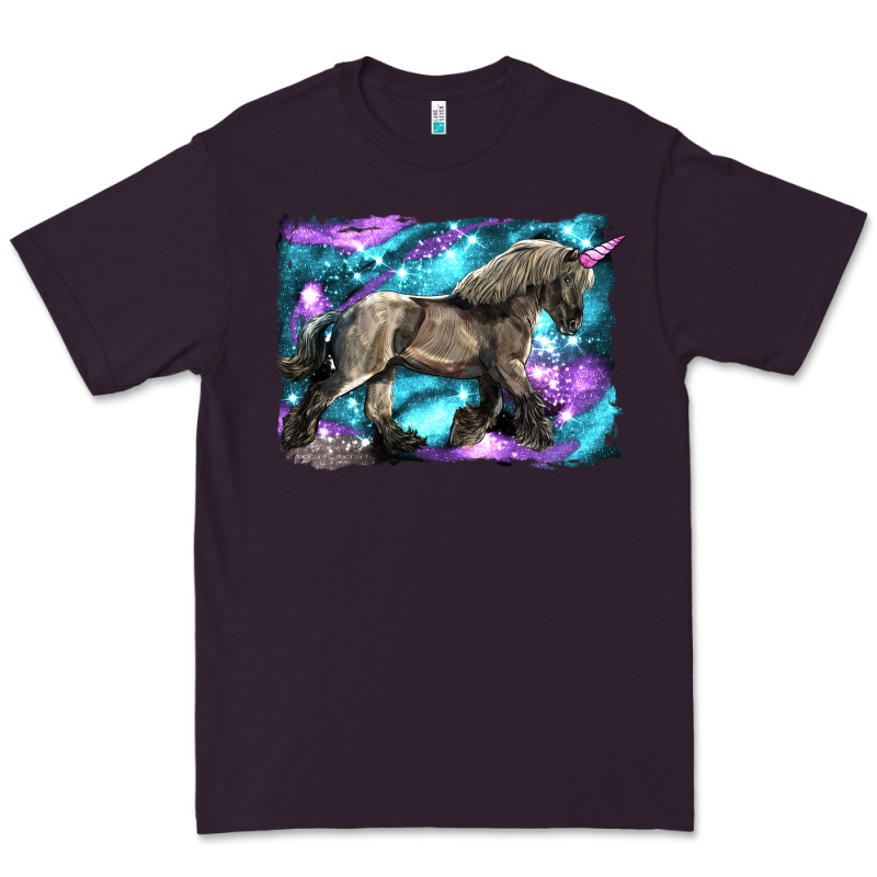 Black Unicorn Premium Tee by LillyAllenDesigns | Teevron