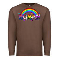 Chestnut Human pride Premium Sweatshirt - FaDigitalArtStudio