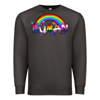 Smoke Human pride Premium Sweatshirt - FaDigitalArtStudio