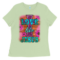 Matcha love like jesus Ladies Tee - BarkalooDesign