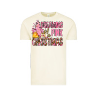 Vintage Arctic Dreaming Of A Pink Christmas Vintage Tee - BundleAndBundleShop