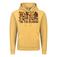 Vintage Mustard 'tis the season gnomies bbs Vintage Hoodie - BundleAndBundleShop