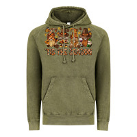 Vintage Olive 'tis the season gnomies bbs Vintage Hoodie - BundleAndBundleShop