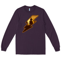 Plum Cowboy Sunset Lightning Long Sleeve Tee - Bettercallsaul