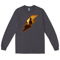 Smoke Cowboy Sunset Lightning Long Sleeve Tee - Bettercallsaul