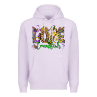 Lilac love crawfish mardi gras olivia Premium Hoodie - OliviaCreatesArt