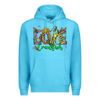 Ocean Blue love crawfish mardi gras olivia Premium Hoodie - OliviaCreatesArt