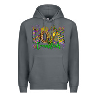 Rock love crawfish mardi gras olivia Premium Hoodie - OliviaCreatesArt