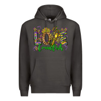 Smoke love crawfish mardi gras olivia Premium Hoodie - OliviaCreatesArt
