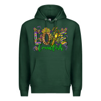 Sports Green love crawfish mardi gras olivia Premium Hoodie - OliviaCreatesArt