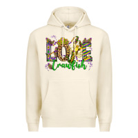 Tofu love crawfish mardi gras olivia Premium Hoodie - OliviaCreatesArt