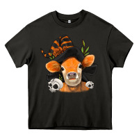 Asphalt halloween witch cow Heavy Core Tee - Jasminsmagicworld